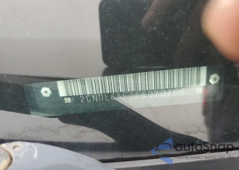 2005 Chevrolet Equinox Lt from USA, damaged, VIN 2CNDL63F756020106